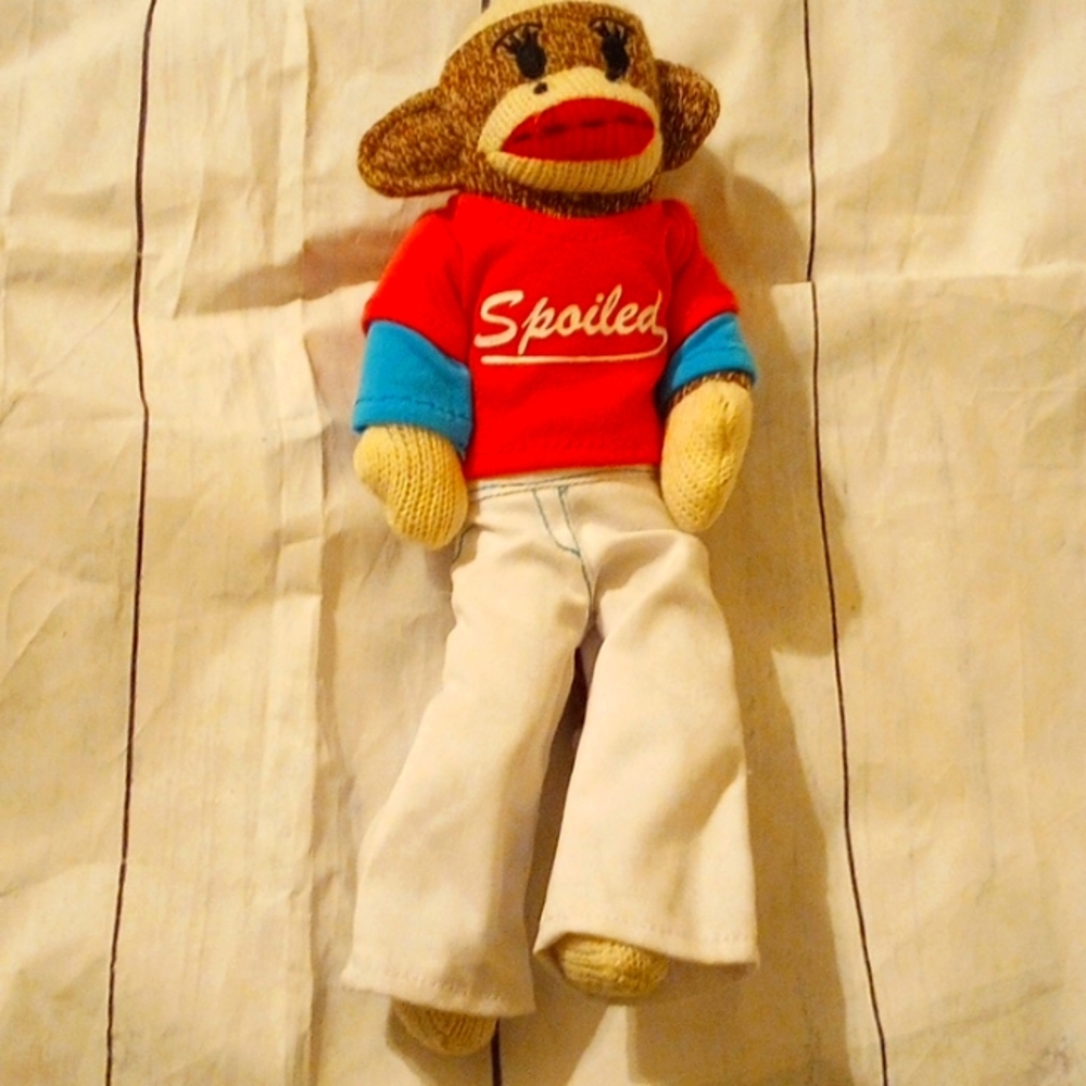Sock monkey SPOILED
